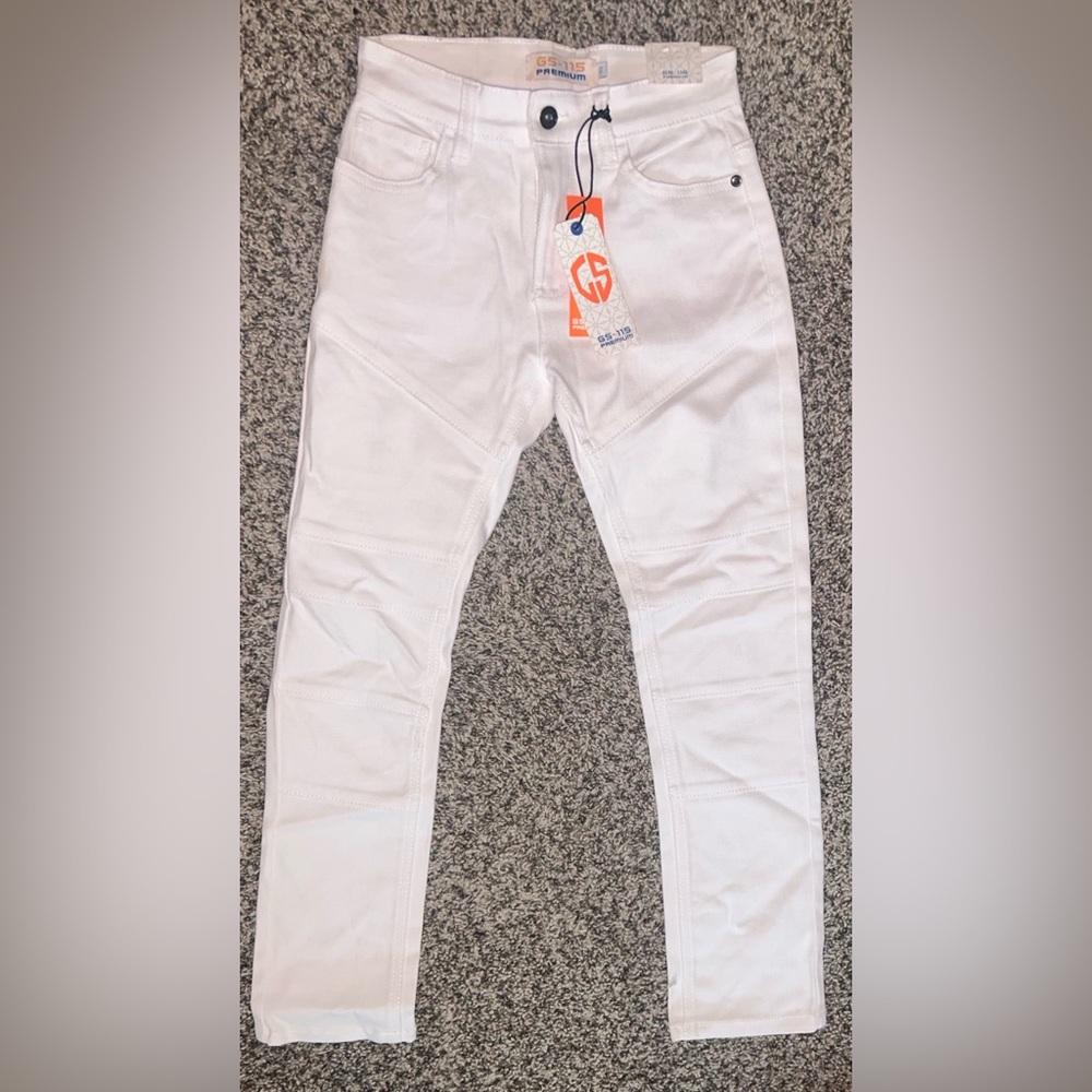 NWT! GS - 115 white jeans